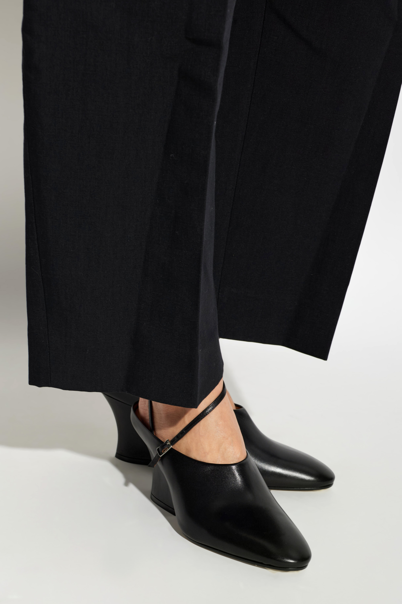 JIL SANDER Leather heeled shoes | Women's | Vitkac